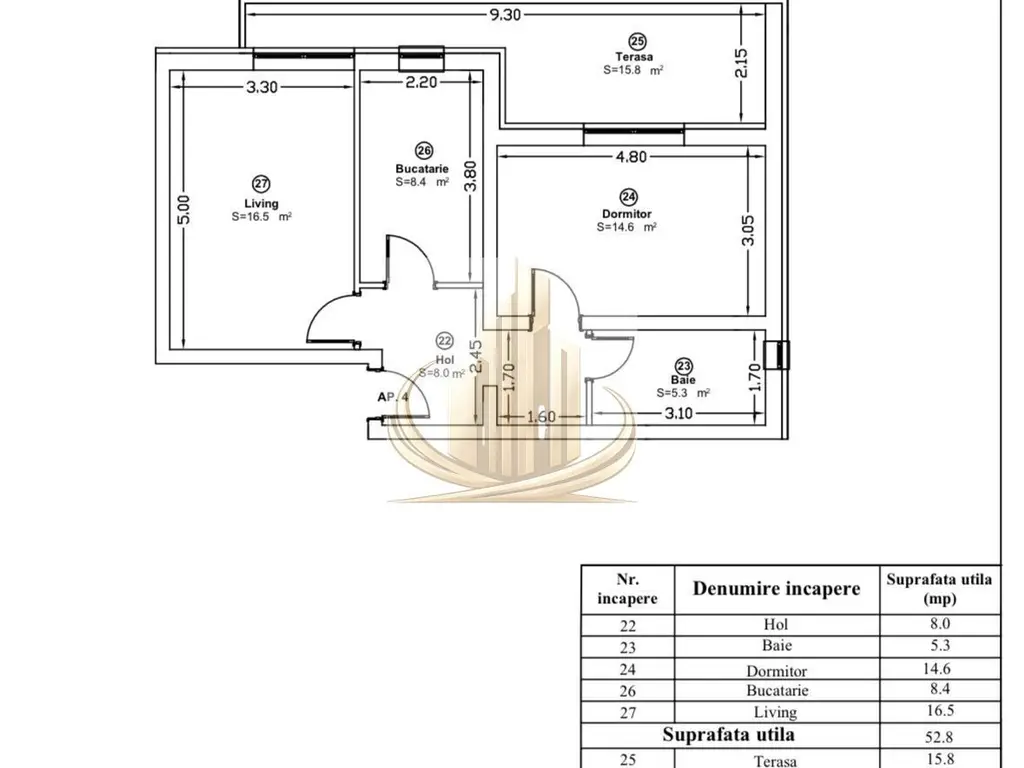 ✨🏡 Apartament 2 camere premium cu terasa generoasa-Giroc