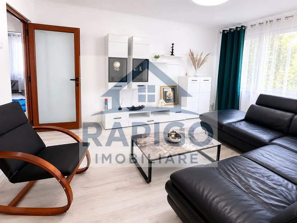 Apartament spațios 3 cam, complet renovat, mobilat – disponibil 01.07.