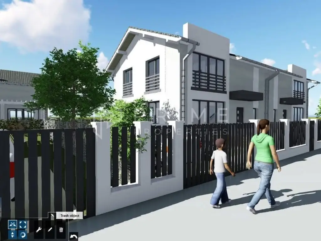 Construcție nouă, zonă liniștită – case 3 dormitoare, teren 250 mp