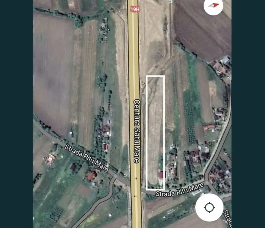 Teren extravilan langa centura SM