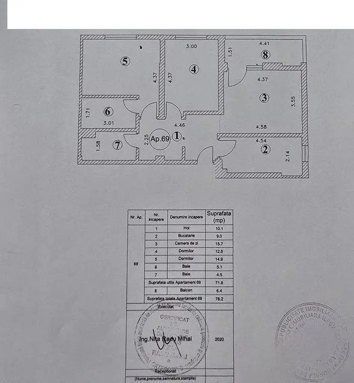 Apartament 3 camere Militari Residence - Pollux Residence