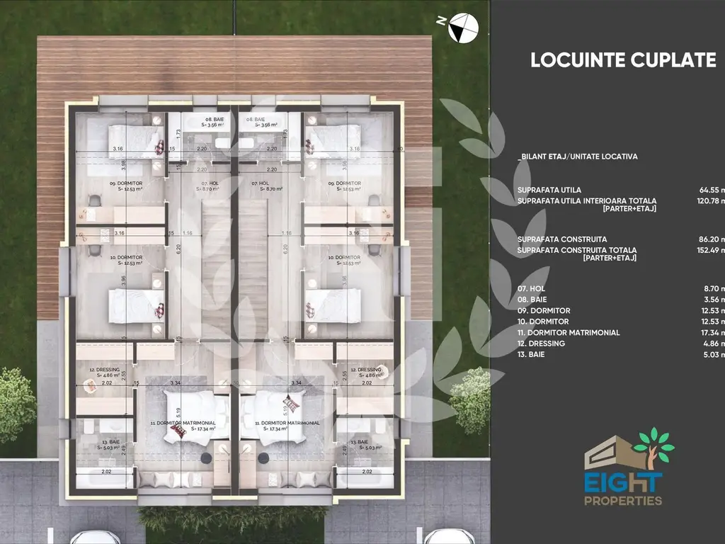VILA DUPLEX 4 CAMERE