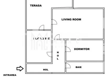 Apartament 2 camere | Etaj2 | Balcon | Decomandat | Selimbar