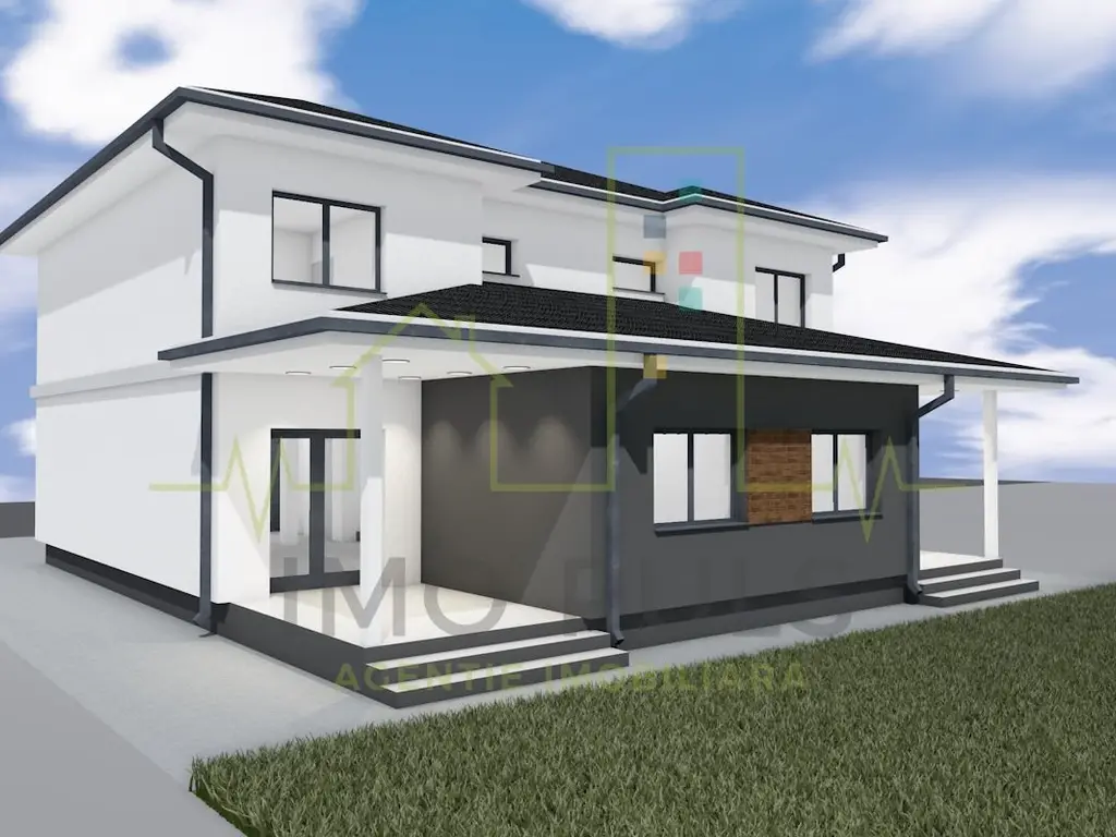 Duplex Nou in Mosnita Veche. Teren generos. Toate utilitatiile