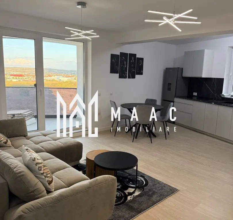 Apartament 3 camere nou | 2 balcoane | Parcare | Decomandat