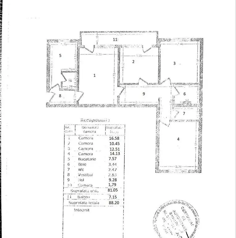 Apartament 4 camere Berceni Emil Racovita de vanzare