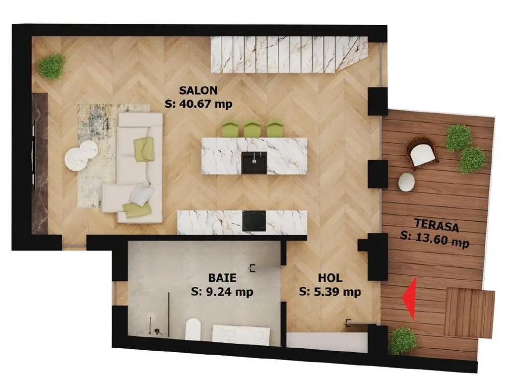 Apartament nou, 2 camere, 248 000 Euro. Comision 0.