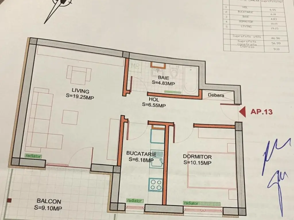 Vanzare apartament într-un imobil tip vila zona Sanpetru residence