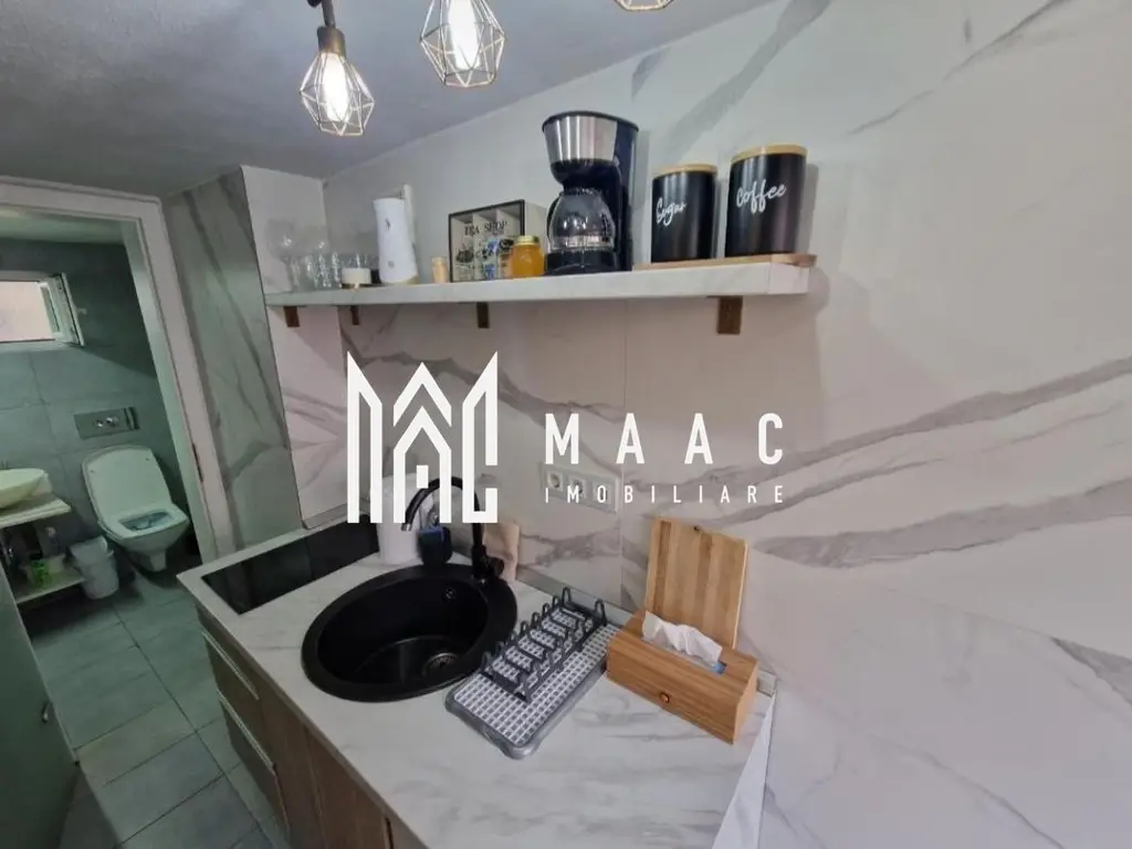 Garsonieră decomandată | Ultracentral Sibiu | 21 mp, finisată modern