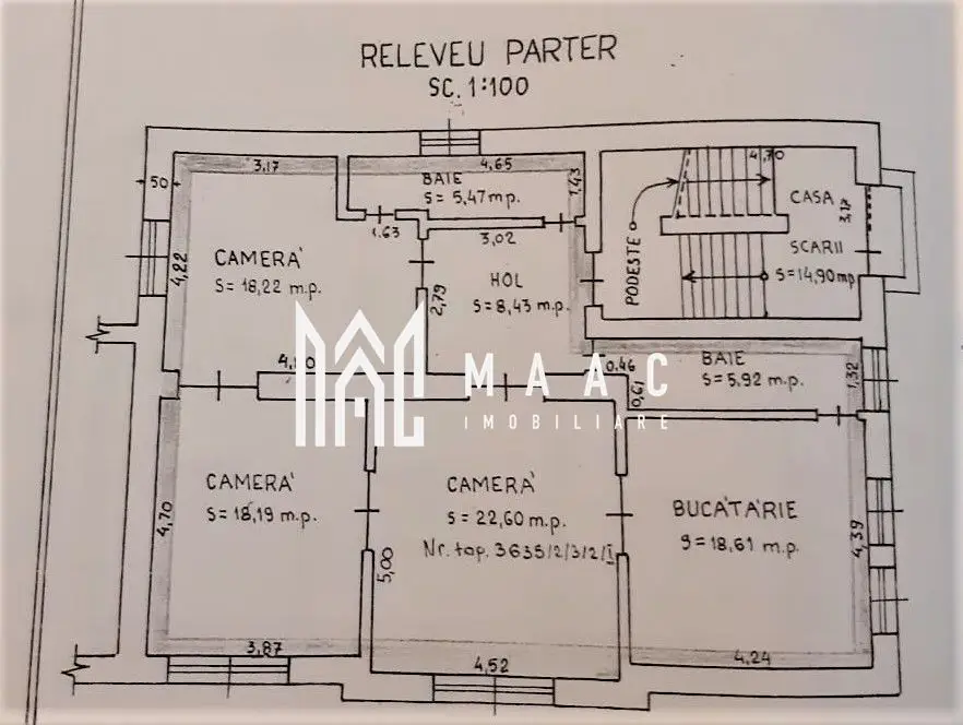 Casa cu 4 apartamente / 9 camere | Ultracentral | Curte