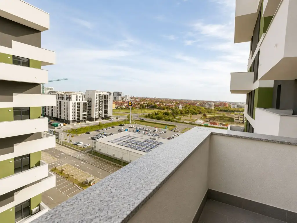 Apartament nou cu 2 camere, Complex Ateneo, 54.5 mp, parcare inclusa