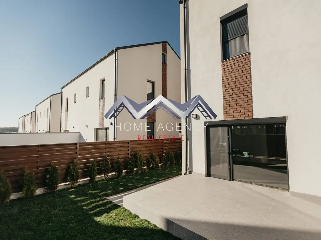 Casă P+1+M de vânzare în Otopeni–Tunari | Ansamblu nou, 3 dormitoare, mobilată