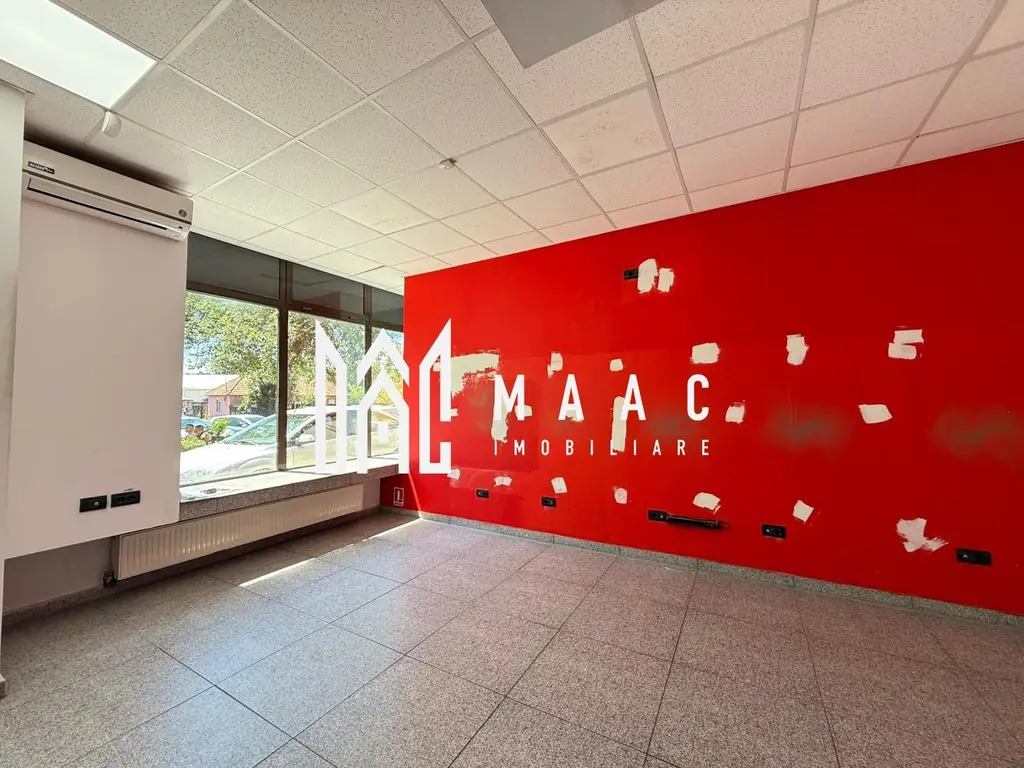 Spatiu comercial la strada | 50MP | Parcare | VAD | Vitrina