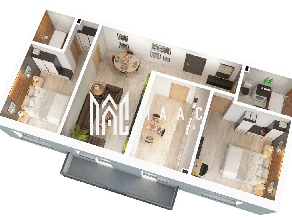 Apartament nou 68,7 mp Sibiu | Doamna Stanca | Comision 0