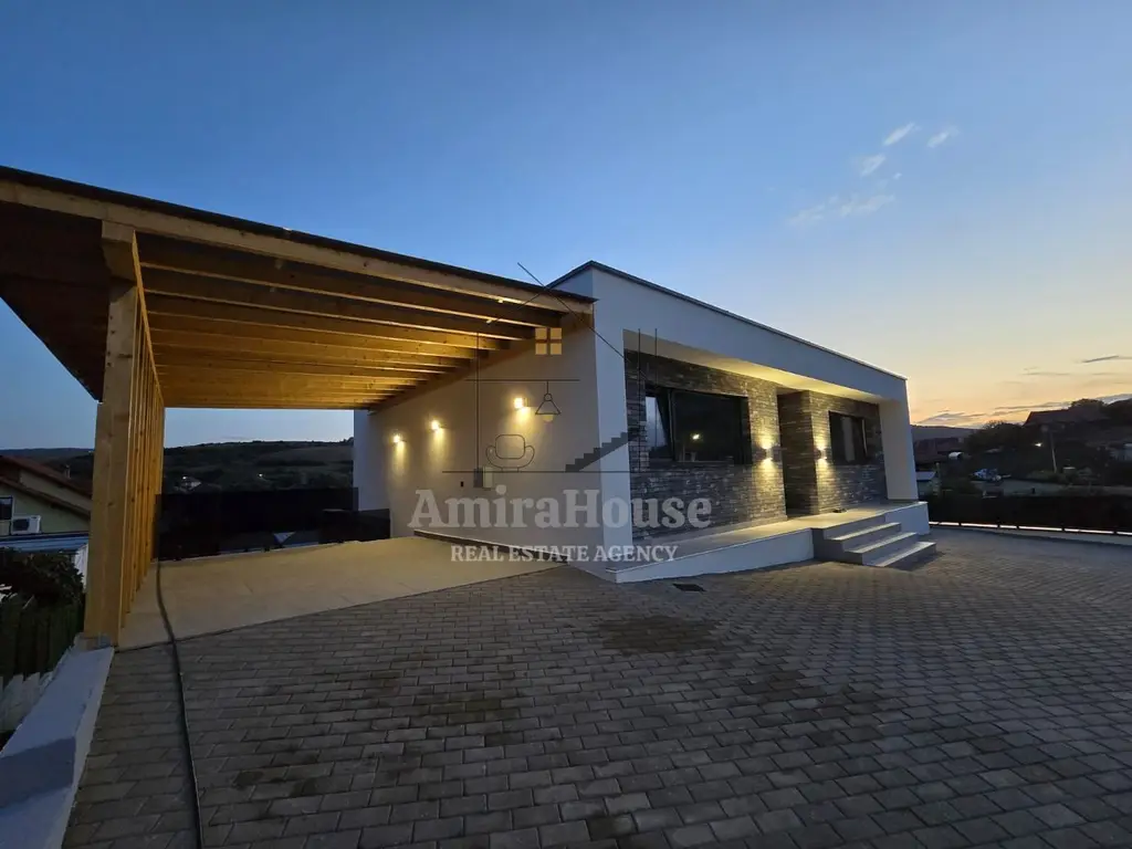 Casa individuala, 129 mp utili, teren 583 mp, terasa 68 mp, zona Sun Garden