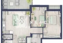 Apartament 3 camere | Balcon 10.6 mp | Etaj 1 | Turnisor