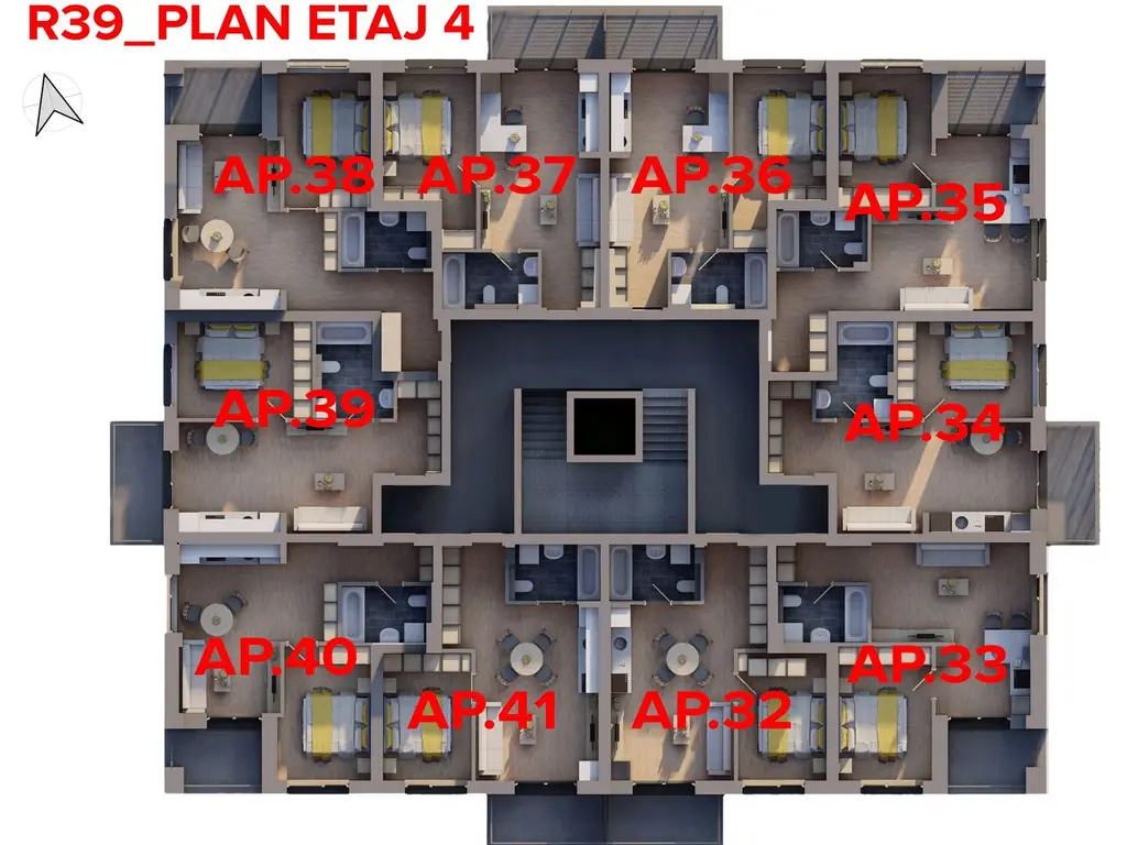 Apartament nou, cu 2 camere - ARED – Direct de la dezvoltator