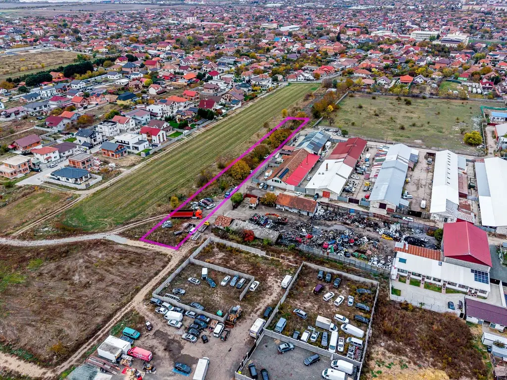 Teren de 2500 mp cu posibilitate de parcelare în Bujac Arad