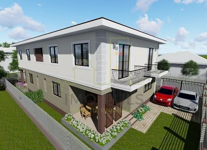 1/2 Duplex Spatios, GIROC. Decorativa la exterior - la gri la interior
