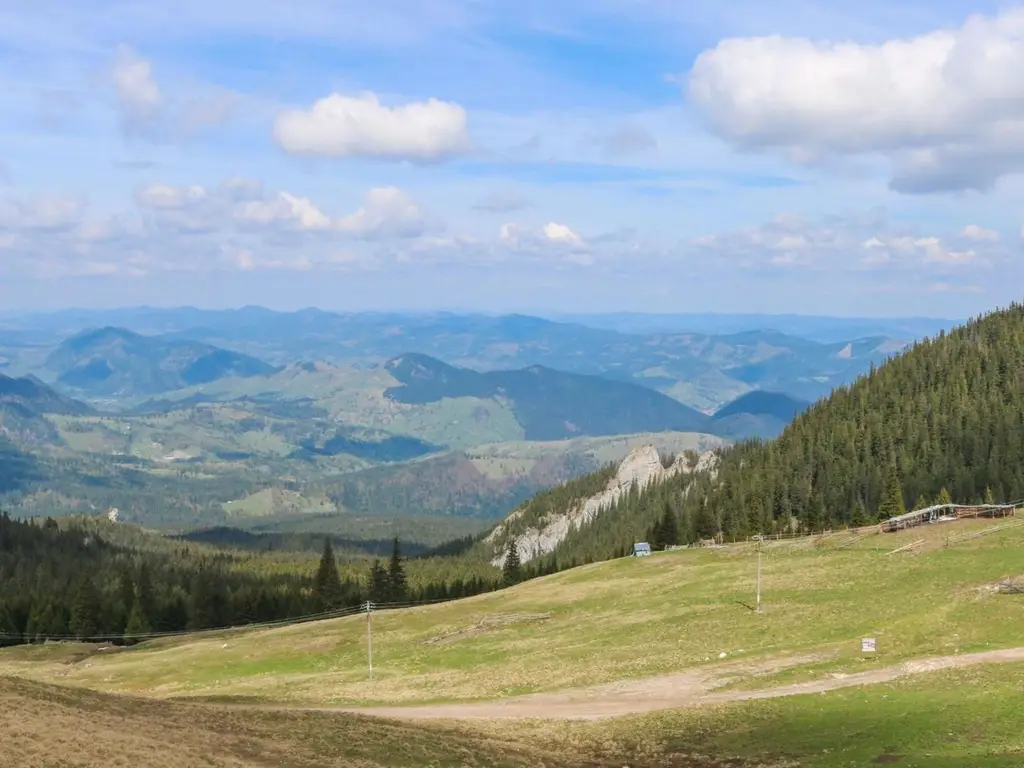 Teren 4,46 ha pentru resort / cabane – Vatra Dornei, intravilan + extr