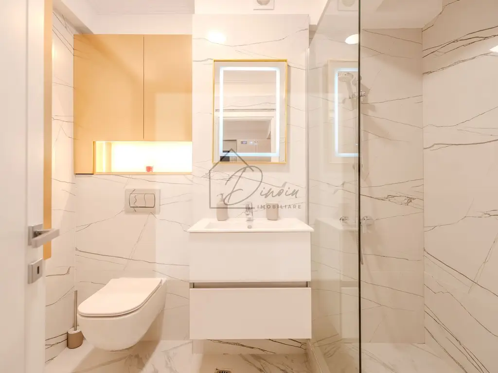Studio dublu Ivory Residence Pipera I lux mobilat I balcon I COM0%