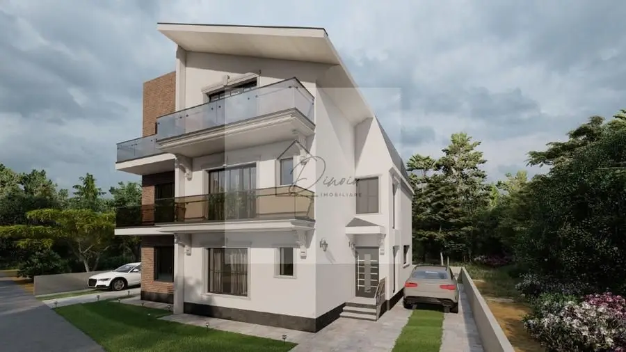 Vila 5 camere Otopeni - centru I individuala, calcan I P+1E+M I COM0%