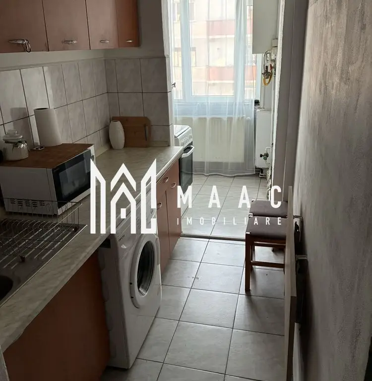 Garsonieră decomandată | Ștrand, Sibiu | 28 mp, mobilată, utilată