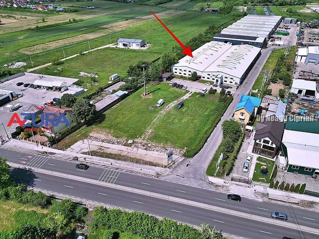 Hala industrială– 1.800 mp + birouri 400 mp | DN73, Maracineni