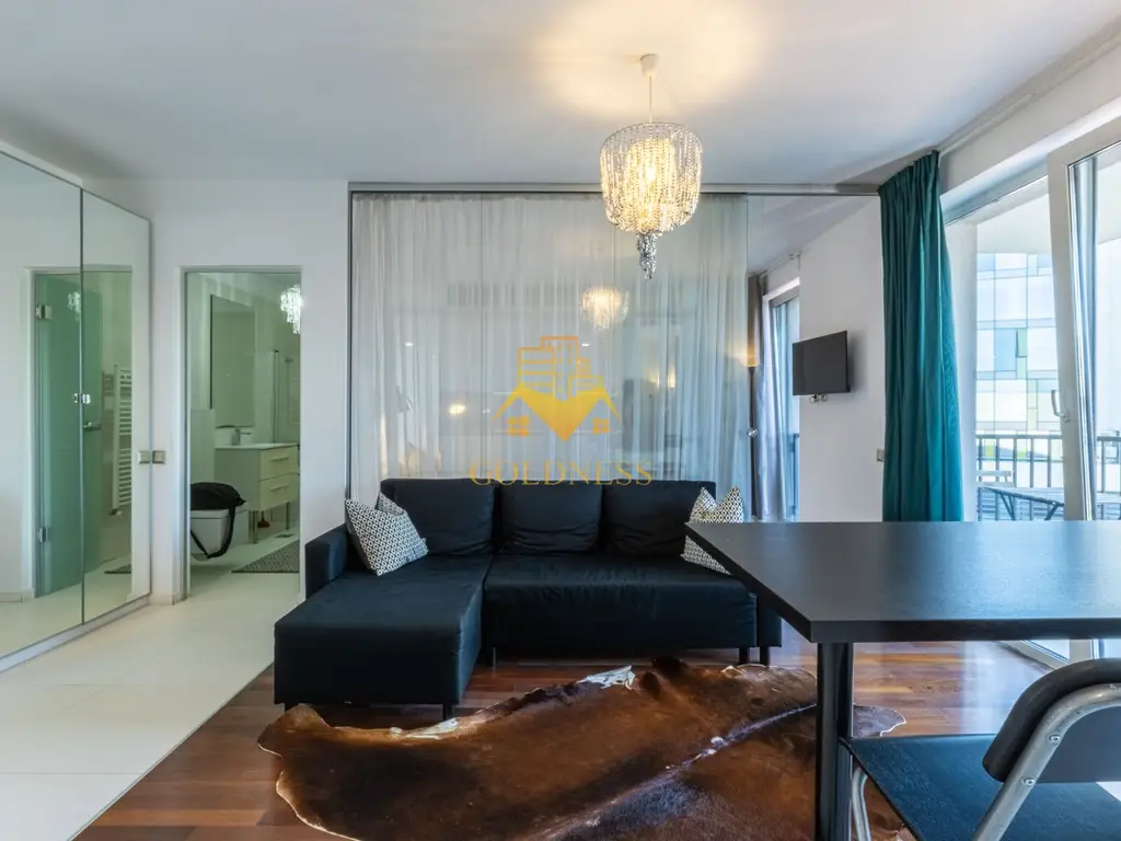 2 camere,modern,bloc Platinia,Central, zona NTT Data, Constanta, Meron