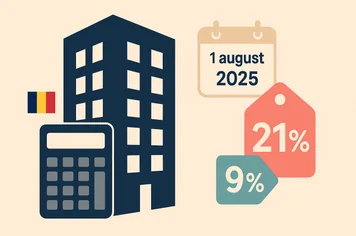 TVA la locuințe în 2025: ce s-a schimbat după 1 august