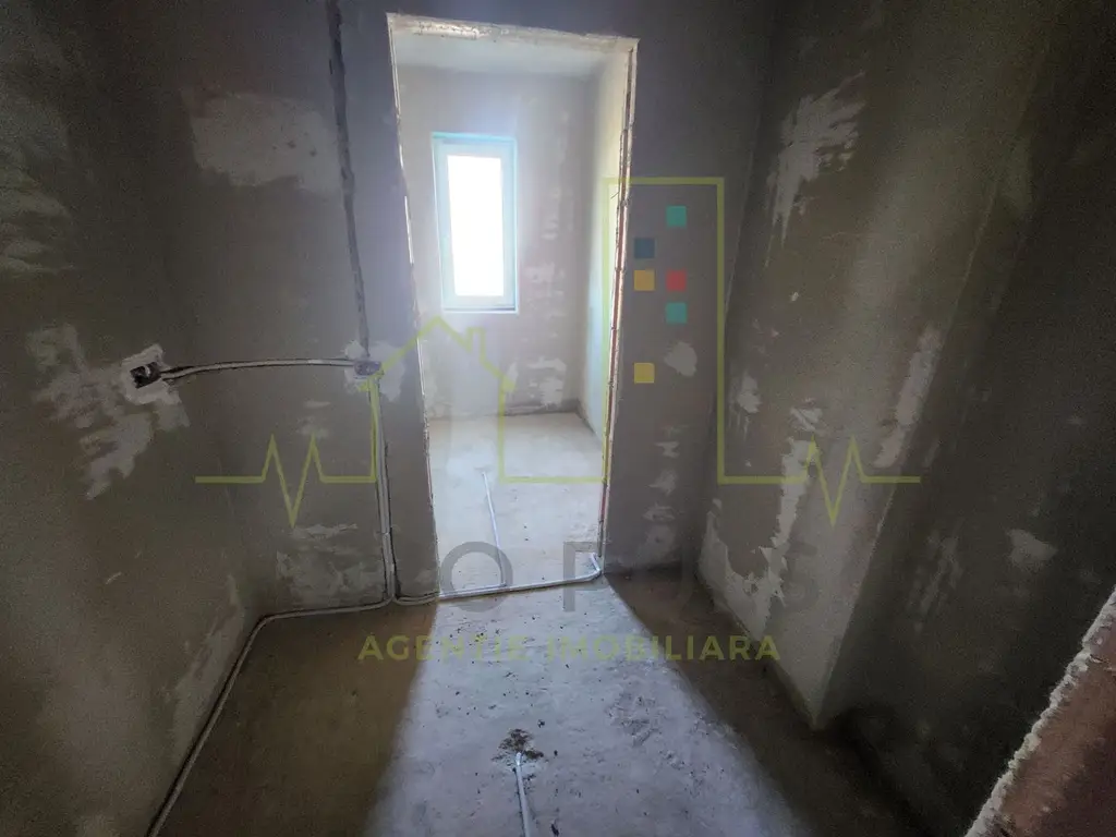 Apartament cu 1 Camera in Bloc nou. Finisajele sunt la alegerea cumparatorului.