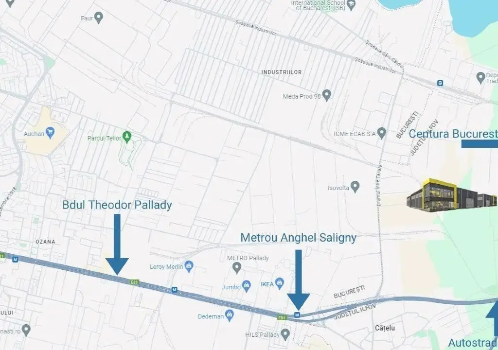 Hala de Vanzare Oxigenului, Pallady - Parc Logistic 2024