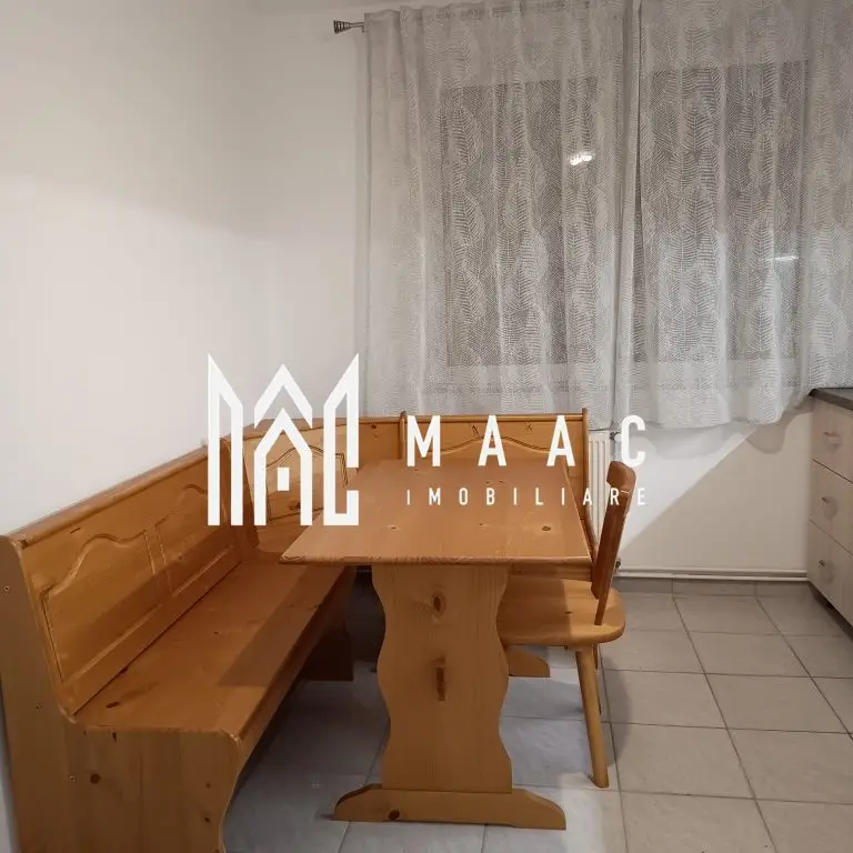 Garsonieră decomandată | Turnișor, Sibiu | 45 mp, mobilată
