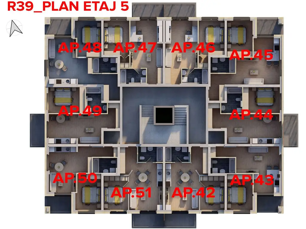 Apartament nou complex ARED City - Comision 0%