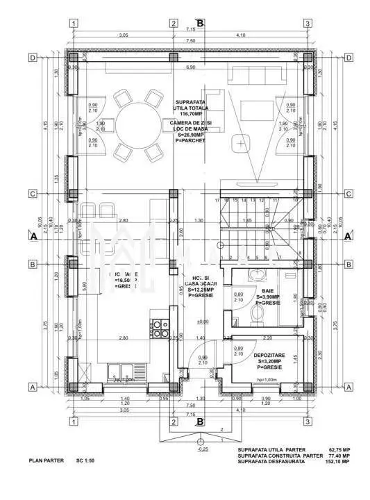 Casă Tip Duplex | 4 Camere | 2 Balcoane | Terasă | Șura Mică
