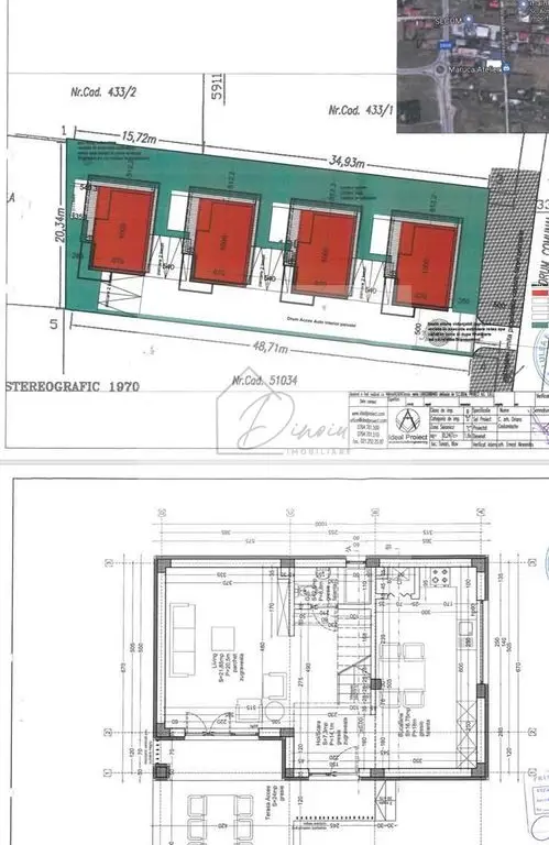 Vila de vanzare in Tunari I Gata de mutat I 4 camere 5 parcari  COM0%