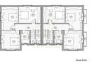 1/2 Duplex Spatios, GIROC. Decorativa la exterior - la gri la interior