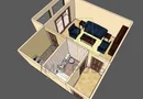 Etaj intermediar. Bucatarie din constructie. Telegrafului. 4 apartamente / etaj