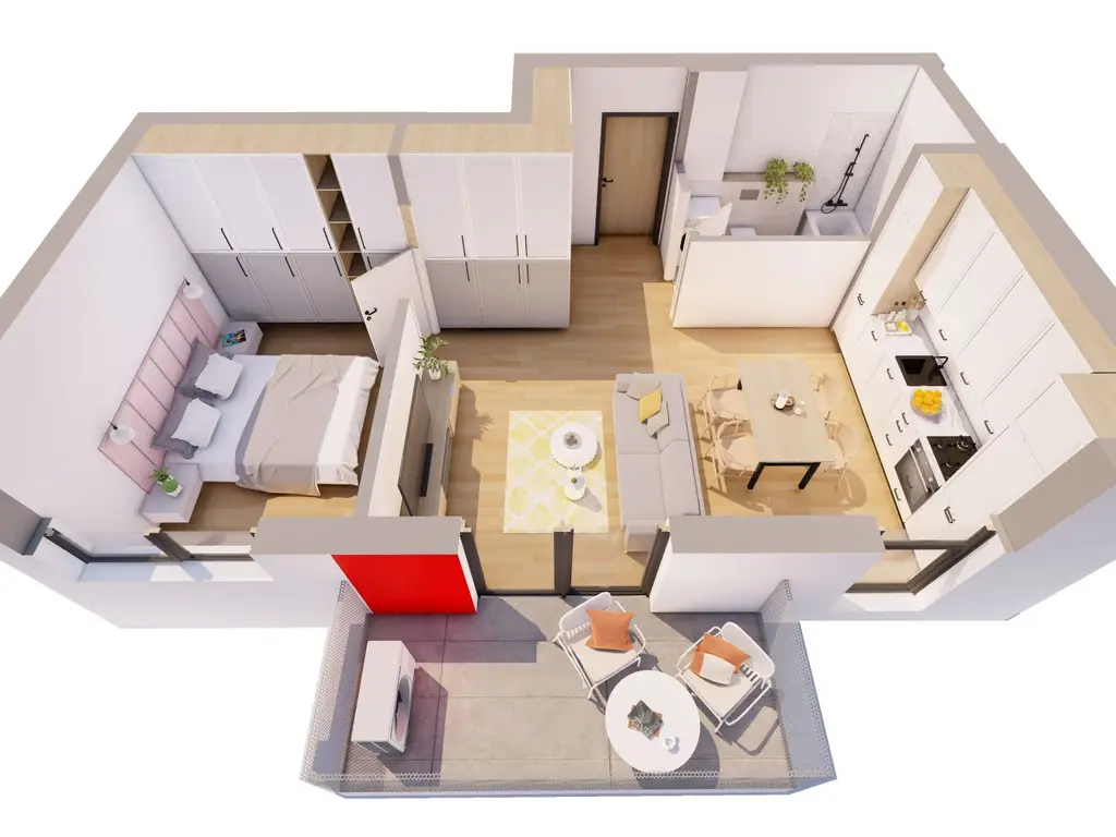 Apartament 2 camere ARED - direct de la dezvoltator