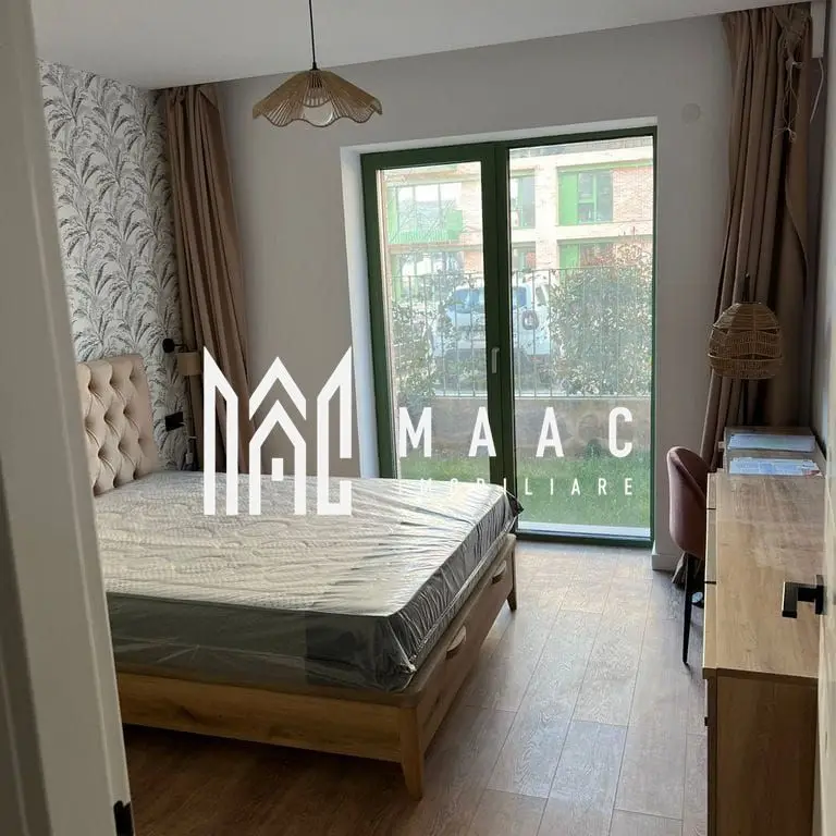 Apartament nou 40 mp I Grădină 18 mp | Mobilat și utilat | Garaj Subteran