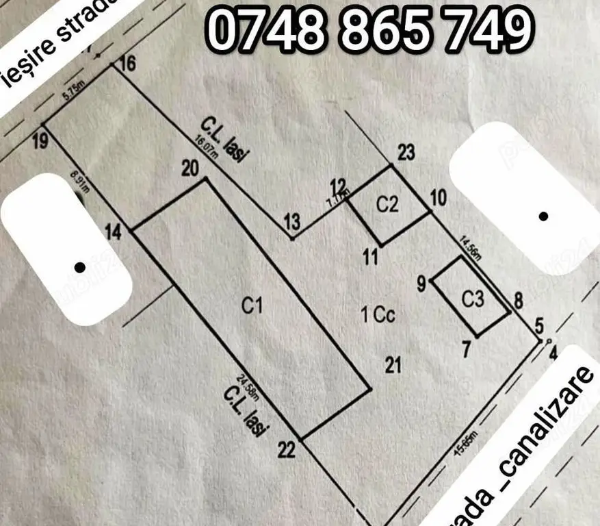 OPORTUNITATE ! Casa 3 C 100 m + teren 350 m , P de Piatra_Palas Campus