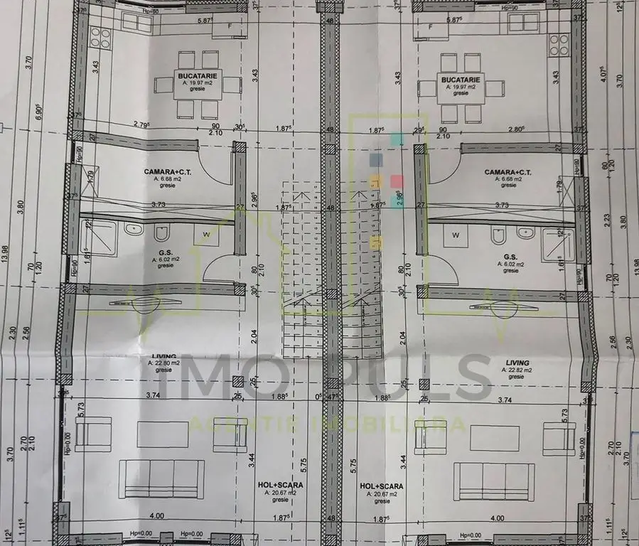 Duplex. Dumbravita. Teren 405 mp.