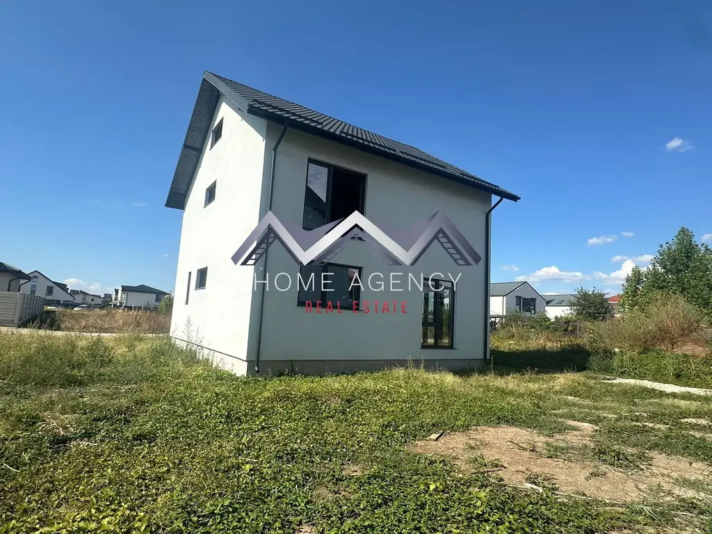 Casă individuală modernă în Otopeni – 190 mp construiți + mansardă locuibilă