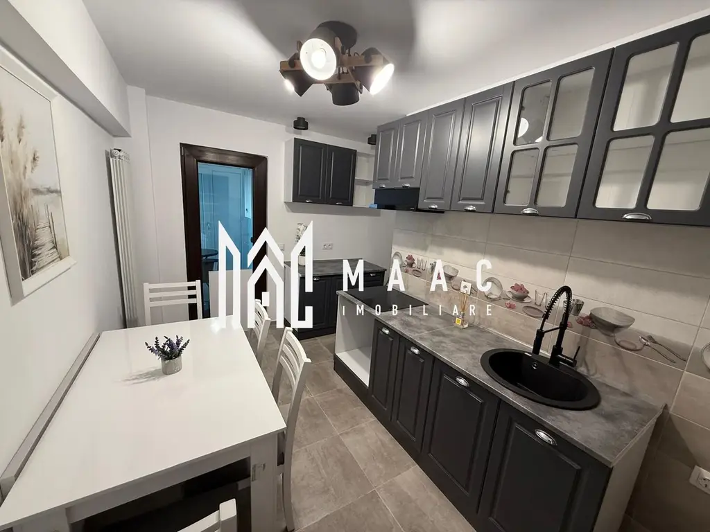 Apartament 3 camere | 2 bai | 2 balcoane | Modern | Central