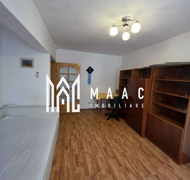 Garsonieră de închiriat Sibiu | Ștrand | 30 mp, parter, mobilată