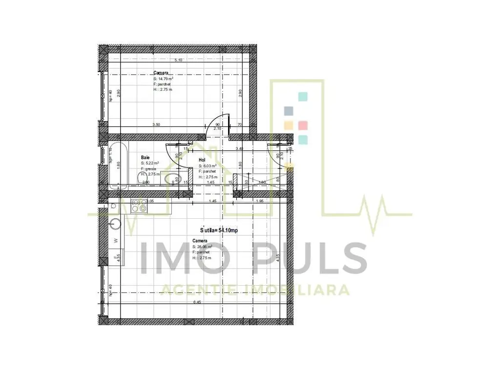 Bloc nou. Decomandat. Loc de parcare si TVA incluse in pret.
