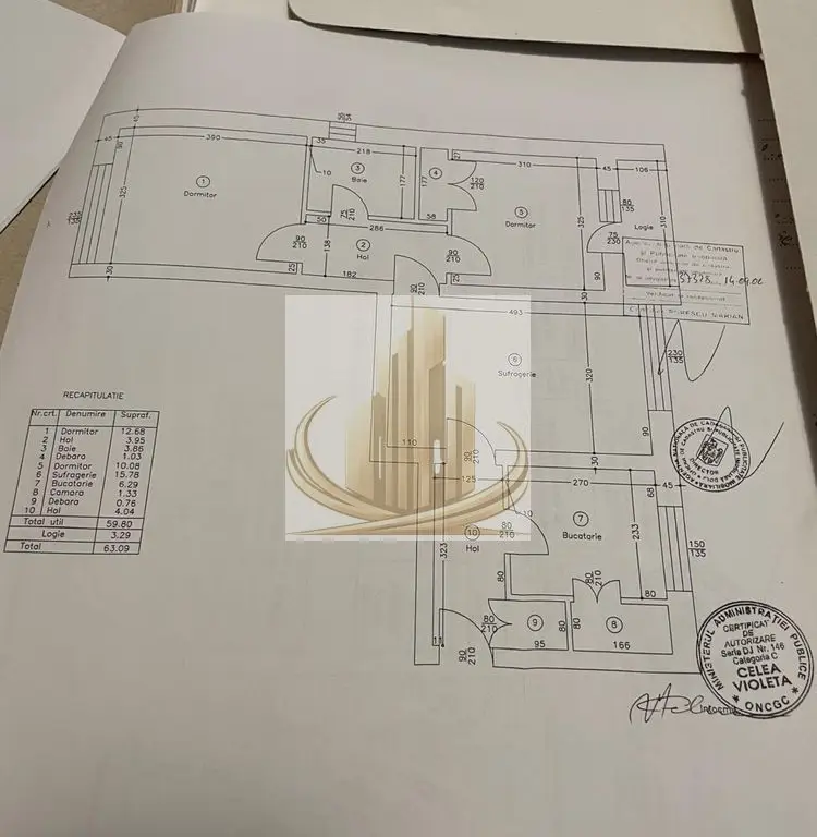 Apartament 3 camere zona Institut Craiova