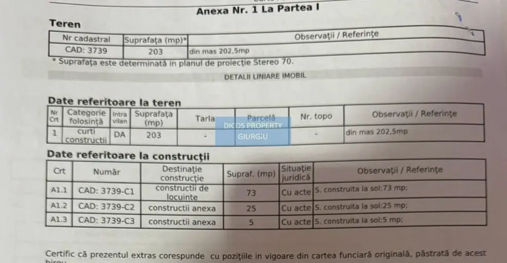 Casă cu teren și anexe – str. Mihai Eminescu