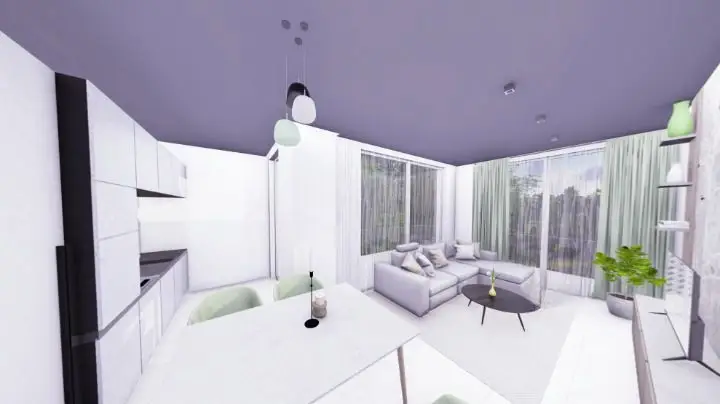 Direct Dezvoltator Ap, 2 cam 66  mp  Et. 3/5 OBA REZIDENCE   Mamaia Nord