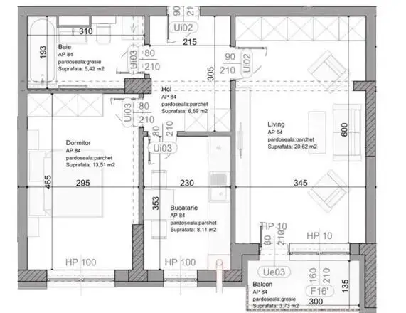Vânzare 2 camere în complexul rezidențial Vivamus Park Residence